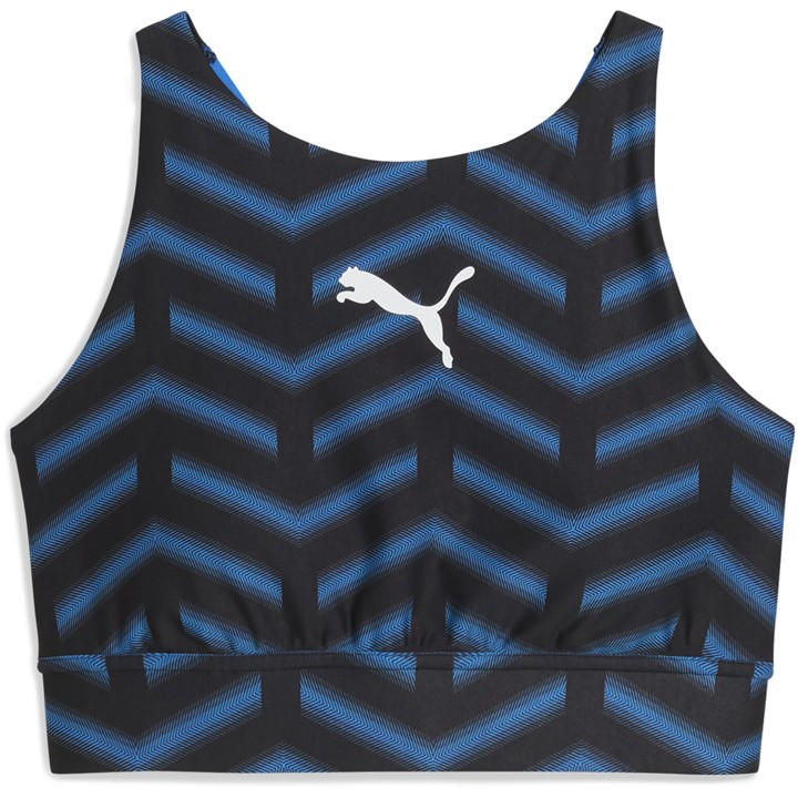 Puma Women's Blue Blaze Training Bra in Size 10, Sports Direct