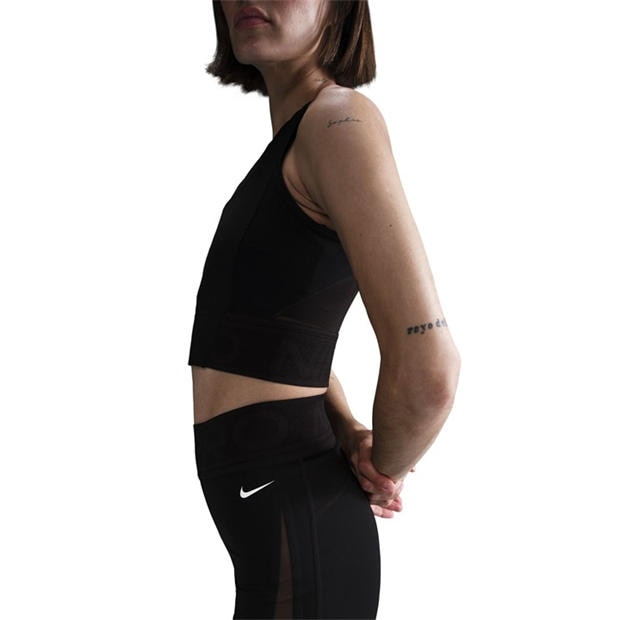 Black/White - Nike - Nike W NP DF CROP TA Ld99