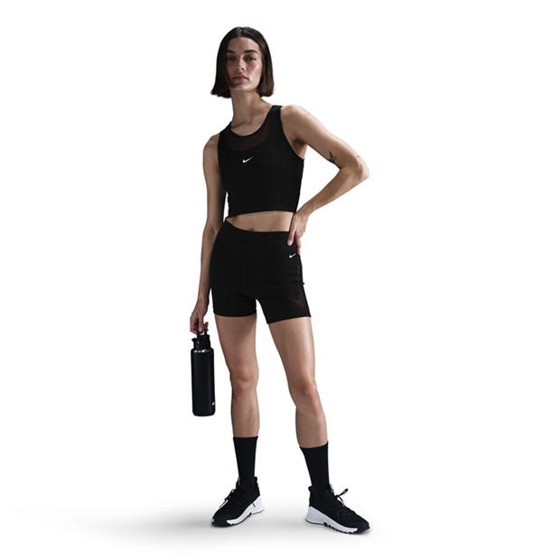 Black/White - Nike - Nike W NP DF CROP TA Ld99