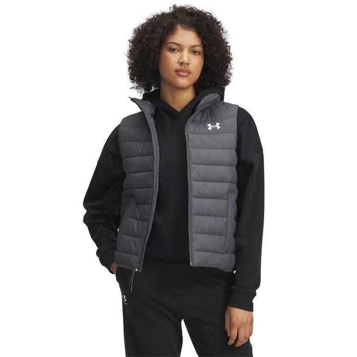 Under Armour Women's Grey Performance Gym Vest in Size 10, Sports Direct
