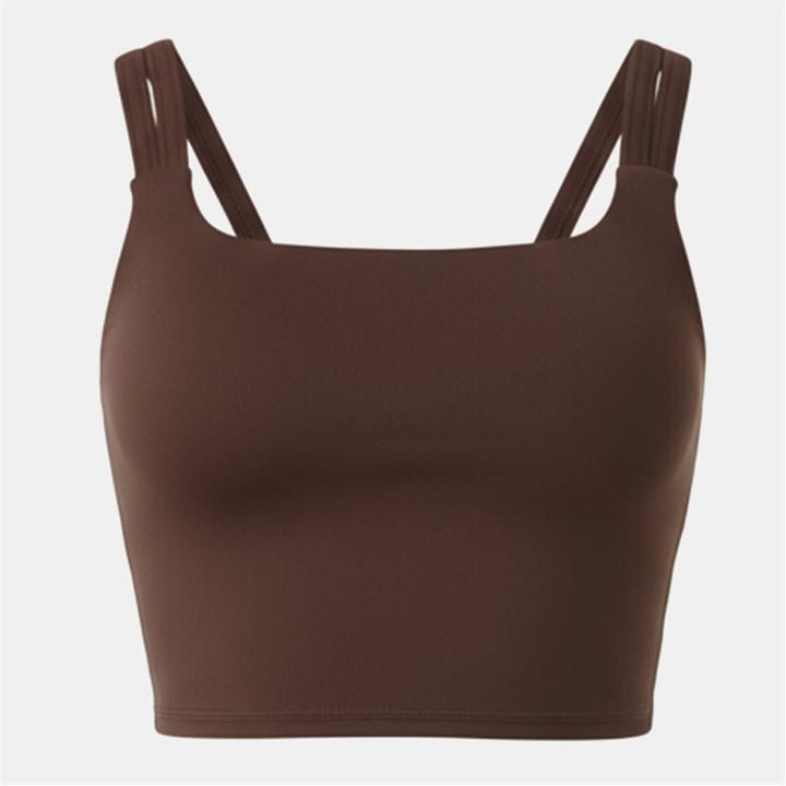 Usa Pro Women's Brown Strappy Performance Gym Vest in Size 8, Sports Direct