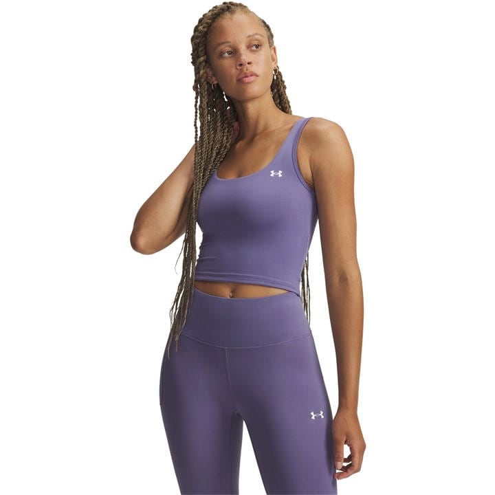 Under Armour Women's Purple Motion Tank Performance Gym Vest in Size 10, Sports Direct