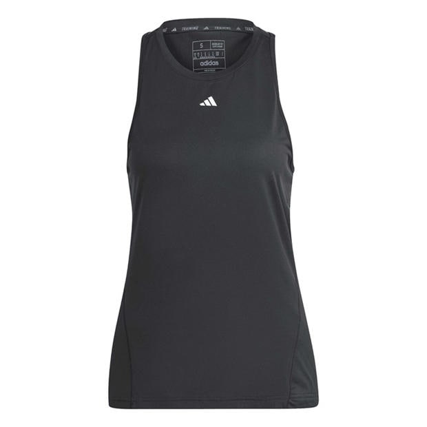 Black - adidas - adidas Wtr D4t Tk Gym Vest Womens
