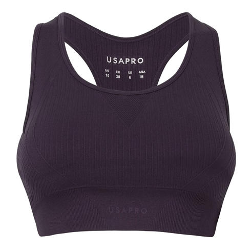 USA Pro - Seamless Crop Sports Bra