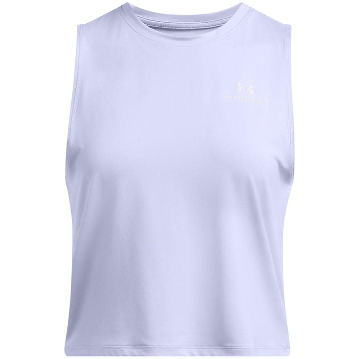 Under Armour Women's Purple Vanish Energy Cropped Performance Gym Vest in Size 16, Sports Direct