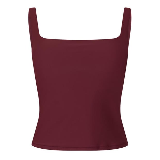 Burgundy - Everlast - Women's Scoop Neck Slim-Fit Vest