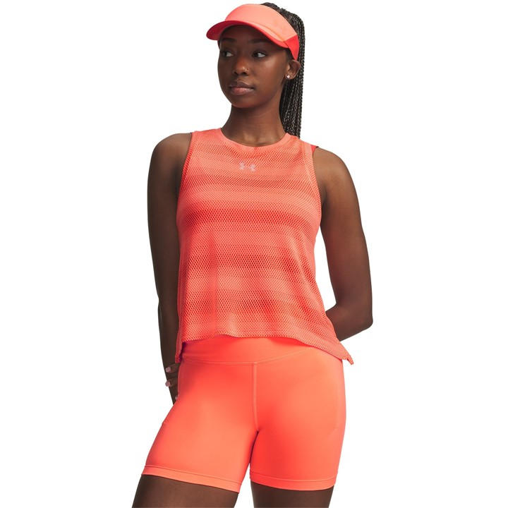 Under Armour Women's Pink Velociti Performance Gym Vest in Size 8, Sports Direct