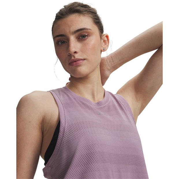 Mauve Pink - Under Armour - Womens Velociti Performance Gym Vest