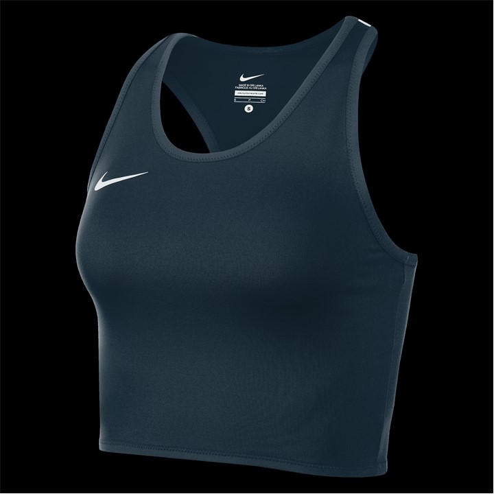 Nike Women's Blue Performance Gym Vest in Size 8, Sports Direct