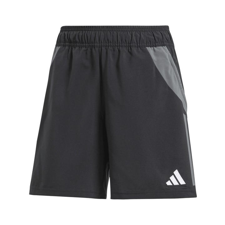 Adidas Women's Black Tiro24 Football Shorts in Size L, Sports Direct