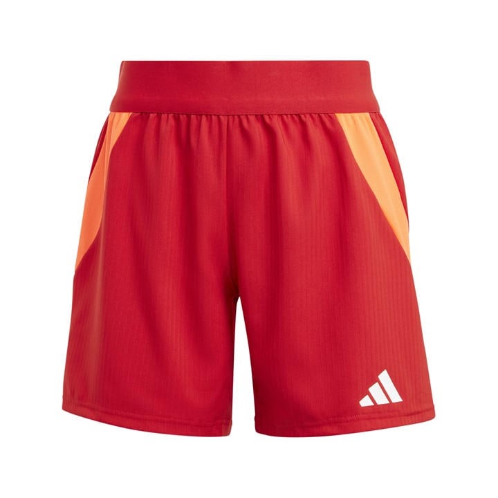 Adidas Women's Red Tiro24 Football Shorts in Size M, Sports Direct