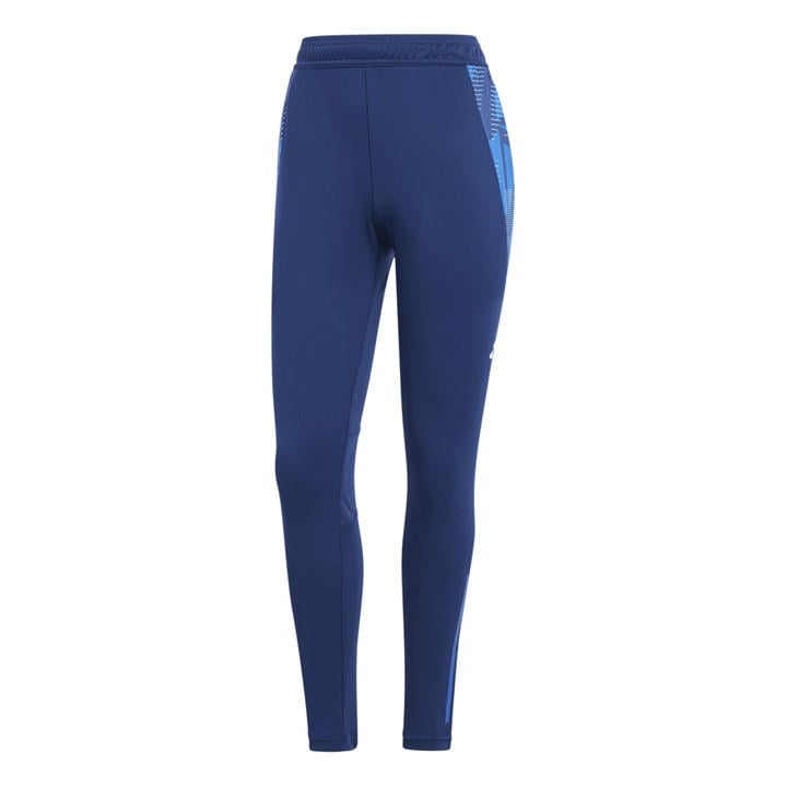 Adidas Women's Blue Tiro24 Performance Tracksuit Bottoms in Size L, Sports Direct