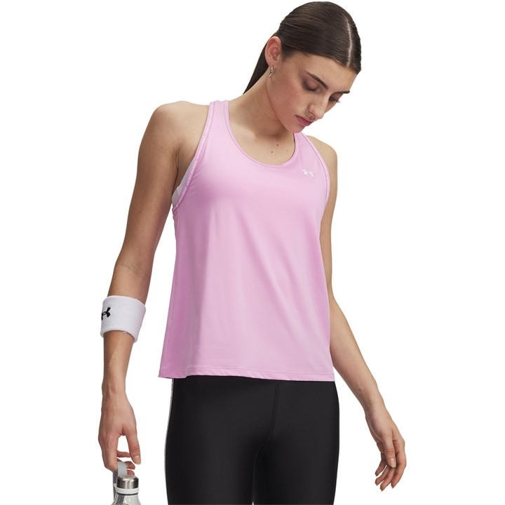 Under Armour Women's Pink Knockout Tank Top in Size 12, Sports Direct