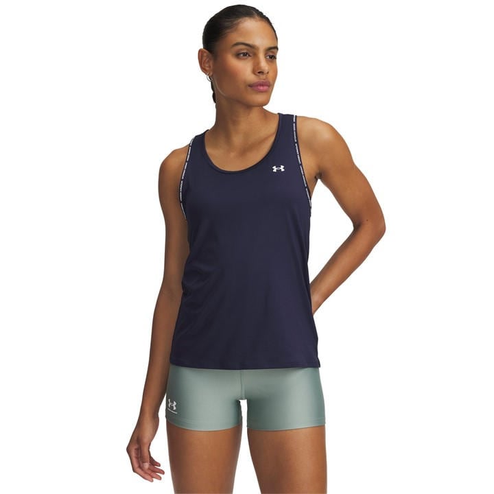 Under Armour Women's Blue Knockout Tank Top in Size 16, Sports Direct
