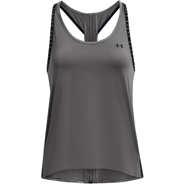 Under Armour Women's Grey Armour Knockout Tank Top Size 18