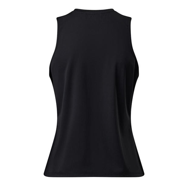 Black - Gym King - Gym King Victory Performance Split Hem Tank - Black