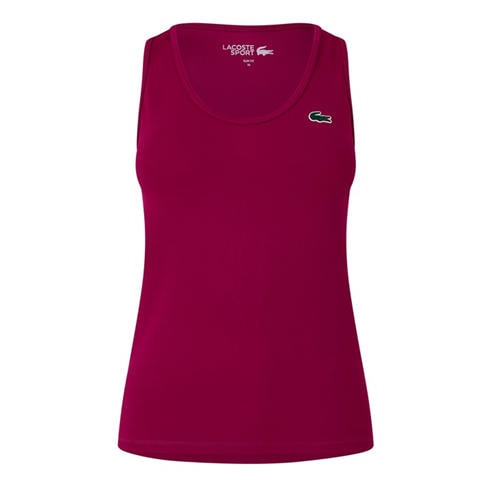 Lacoste - Women's Sleeveless Slim-Fit Gym Vest