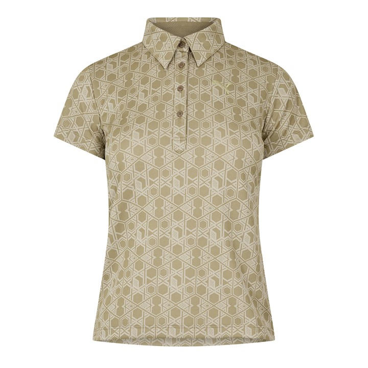 Puma Women's Beige (9) Golf Ss Polo in Size 14, Sports Direct
