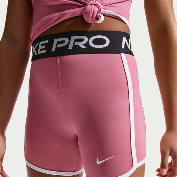 Peony/Black - Nike - Kids' Pro Performance Tights