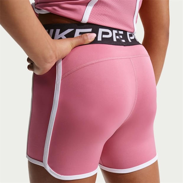 Peony/Black - Nike - Kids' Pro Performance Tights