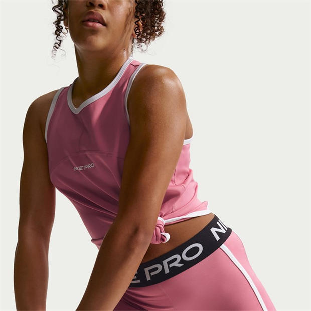 Peony/Black - Nike - Kids' Pro Performance Tights