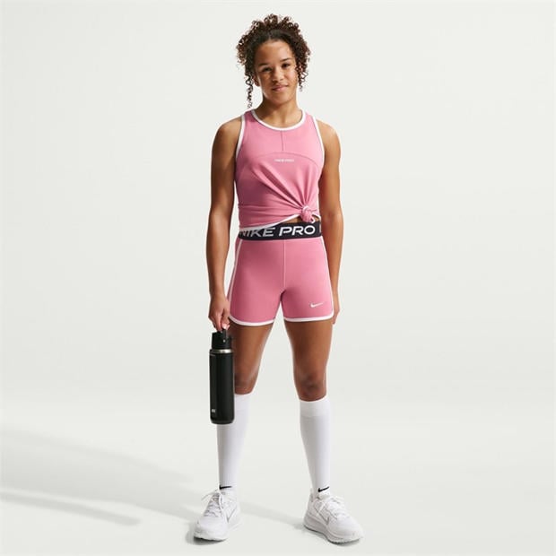 Peony/Black - Nike - Kids' Pro Performance Tights