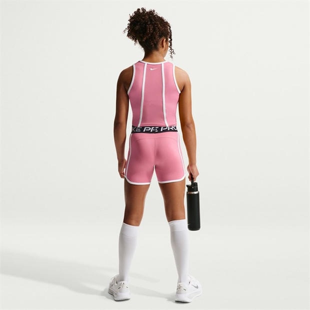 Peony/Black - Nike - Kids' Pro Performance Tights