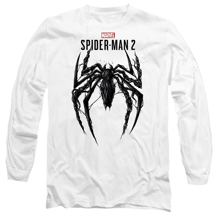 Marvel Men's White Spiderman 2 Gamerverse Venom Spider Long Sleeve T in Size XL, Sports Direct