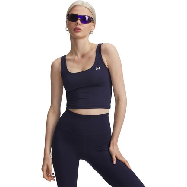 Blue - Under Armour - Under Armour Motion Tank Emea Gym Vest Womens