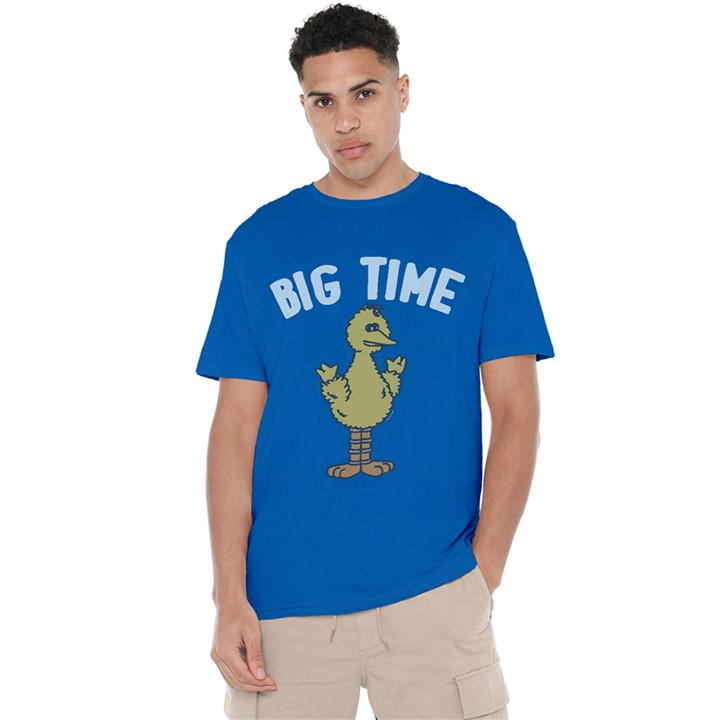 Sesame Street Men's Blue The 8 Foot 2 T Shirt Royal in Size L, Sports Direct