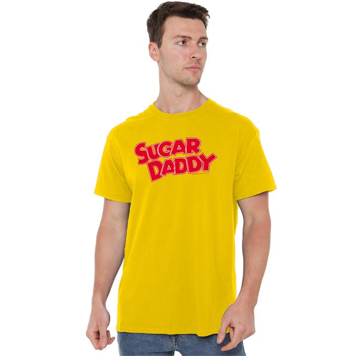 Men's Yellow Other Tootsie Roll Sugar Daddy T Shirt in Size M, Sports Direct