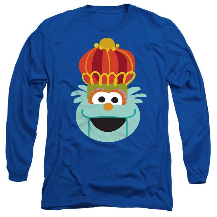 Sesame Street Men's Blue Christmas Nutcracker Rosita Long Sle in Size M, Sports Direct