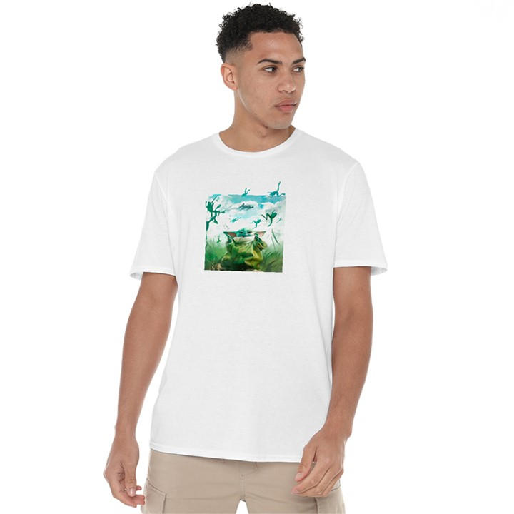 Star Wars Men' White Dinner Time T-Shirt in Size S, Sports Direct