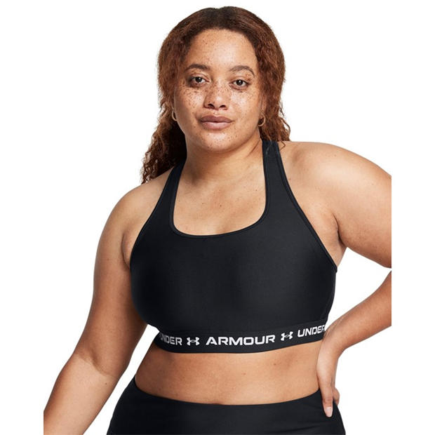 BLACK / BLACK / - Under Armour - Women's Non Wired Medium Impact Sports Bra
