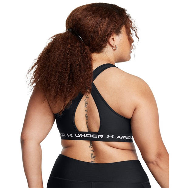 BLACK / BLACK / - Under Armour - Women's Non Wired Medium Impact Sports Bra