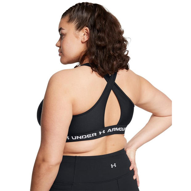 BLACK / BLACK / - Under Armour - Women's Non Wired Medium Impact Sports Bra