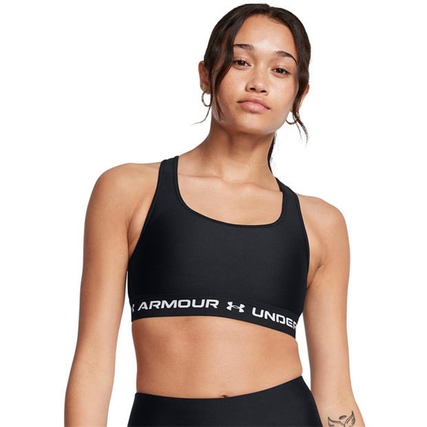 BLACK / BLACK / - Under Armour - Women's Non Wired Medium Impact Sports Bra