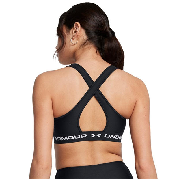 BLACK / BLACK / - Under Armour - Women's Non Wired Medium Impact Sports Bra
