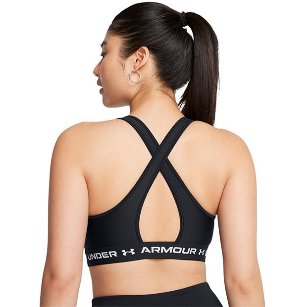 BLACK / BLACK / - Under Armour - Women's Non Wired Medium Impact Sports Bra