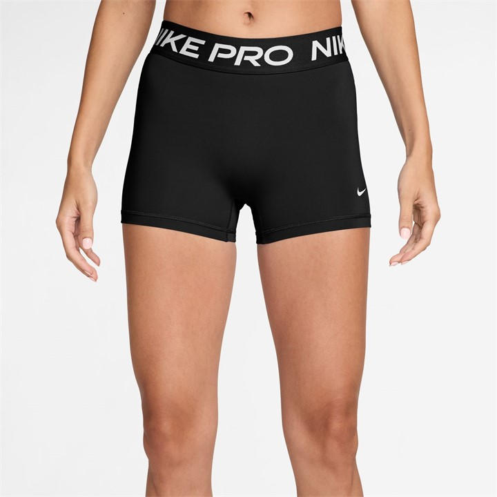 Nike Women's Black Performance Gym Shorts in Size 8, Sports Direct