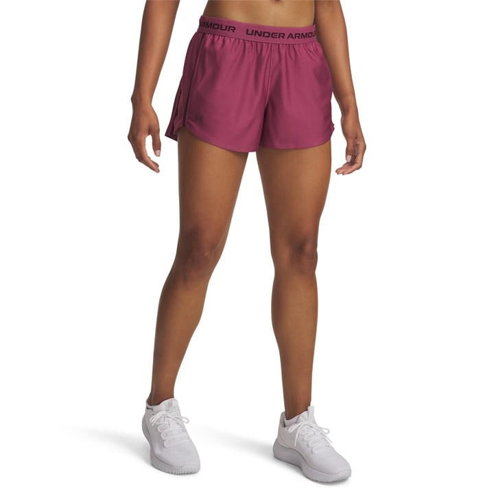Under Armour Women's Pink Play Up Shorts in Size 12, Sports Direct