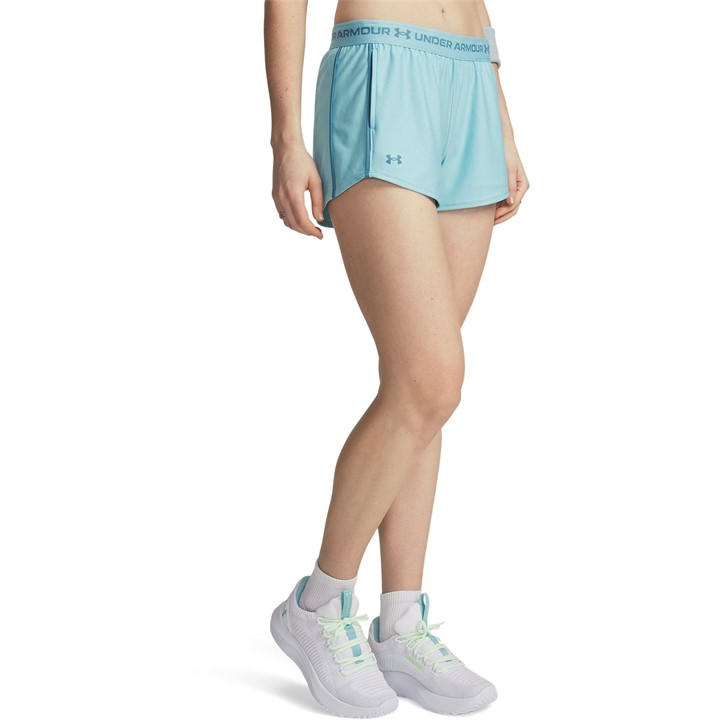 Under Armour Women's Blue Play Up Shorts in Size 14, Sports Direct