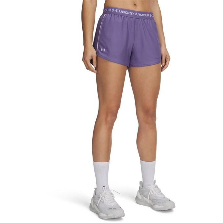 Under Armour Women's Purple Play Up Shorts in Size 16, Sports Direct