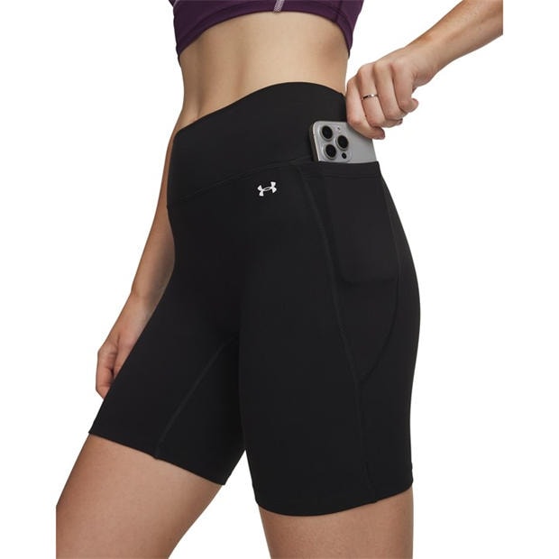 Ultimate Black - Under Armour - Women's Motion Bike Shorts