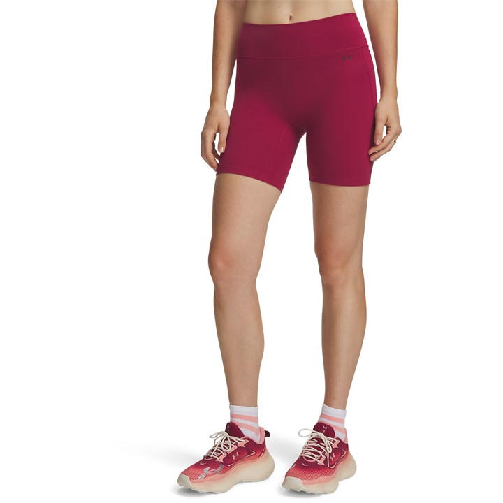 Under Armour Women's Red Motion Bike Shorts in Size 12, Sports Direct