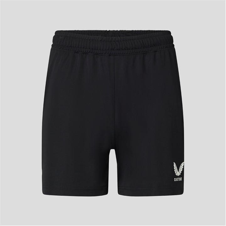 Castore Women's Black Performance Gym Shorts in Size 14, Sports Direct