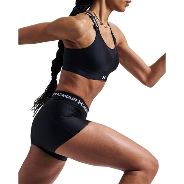 Black - Under Armour - Women's Heatgear Performance Gym Shorts