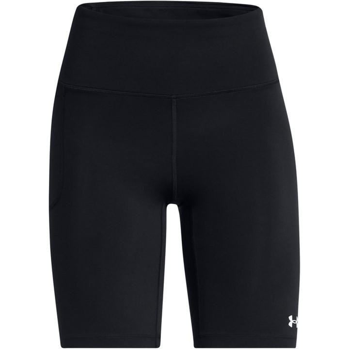 Under Armour Women's Black Motion Performance Gym Shorts in Size 8, Sports Direct