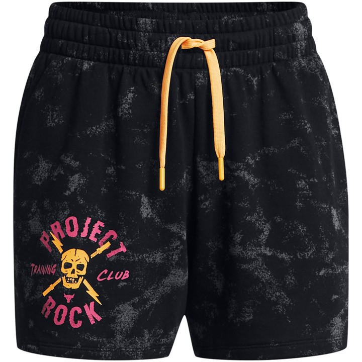 Under Armour Women's Black Performance Terry Gym Shorts in Size 8, Sports Direct