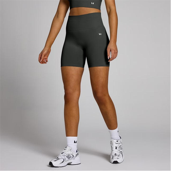 Myprotein Women's Grey Performance Gym Shorts in Size 12, Sports Direct